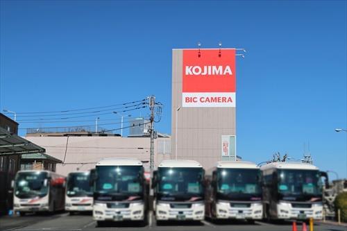 コジマ×ビックカメラ若林店まで840m