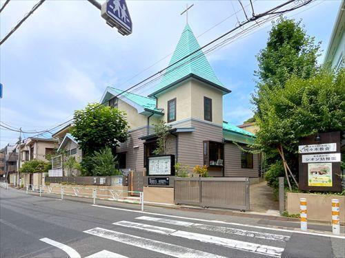 シオン幼稚園まで50m シオン幼稚園まで50m