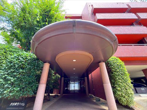 マンション入口 マンション入口