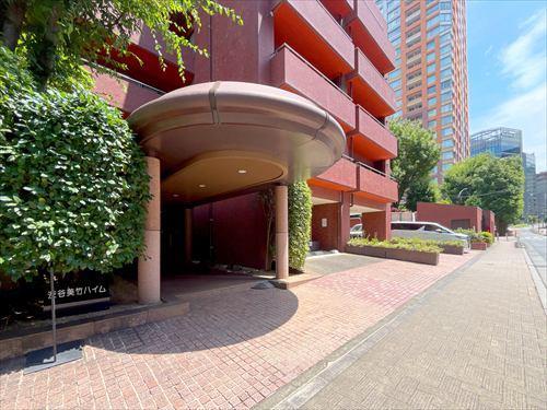 マンション入口 マンション入口