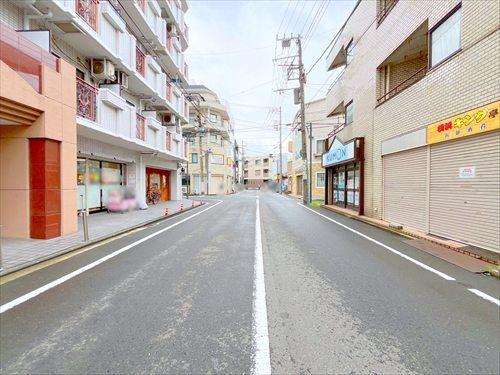前面道路(2026年9月撮影) 前面道路(2026年9月撮影)