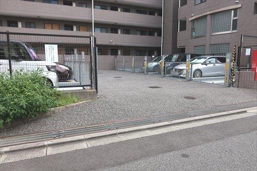 駐車スペース（2023年10月撮影）