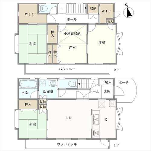 建物①間取り