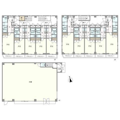 間取図（メゾン都築）