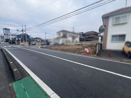 前面道路含める現地（R7年2月撮影）