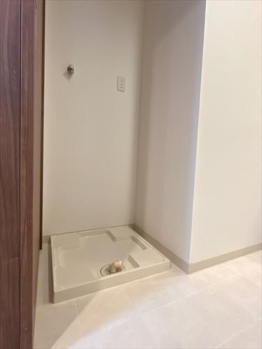 洗濯機置き場：2025年10月撮影