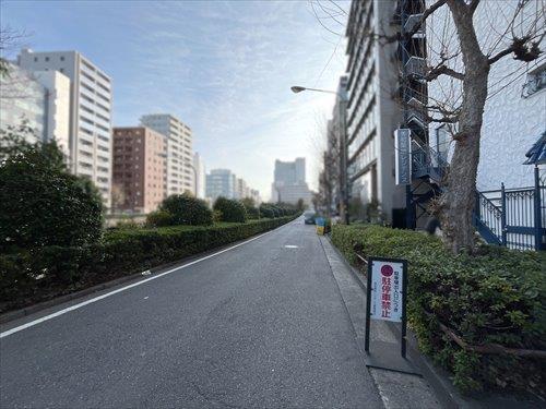 前面道路（2026年1月撮影）
