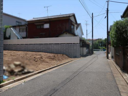 前面道路①（2025年5月撮影）