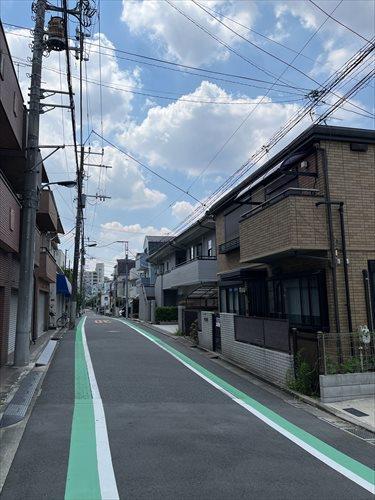 前面道路①（2025年7月撮影）