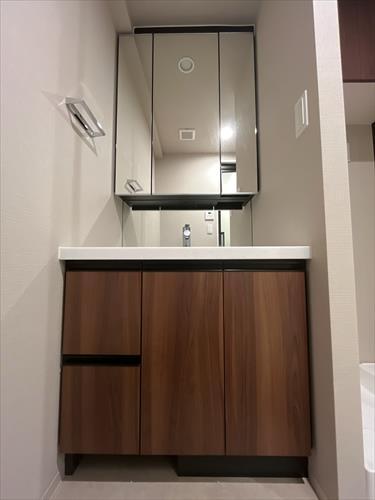 洗面台（2026年2月撮影）