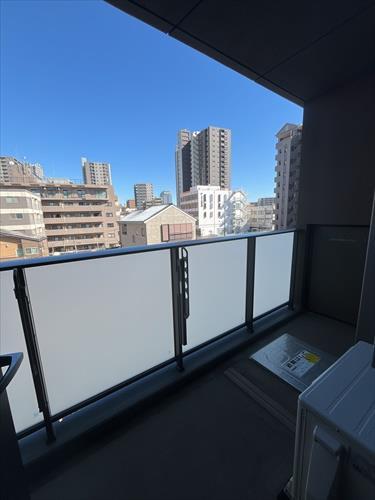 バルコニー（2026年2月撮影）