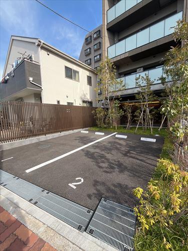 駐車場（2026年2月撮影）