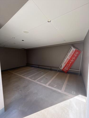 バイク置場（2026年2月撮影）