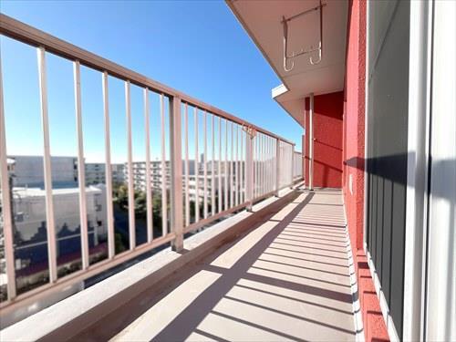 南西側バルコニー