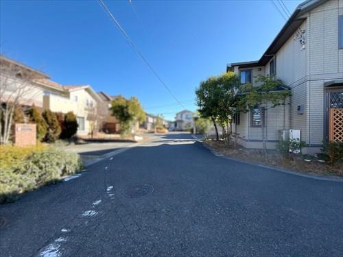 前面道路（2026年1月撮影）