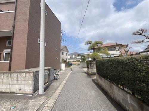 前面道路（2026年3月撮影）