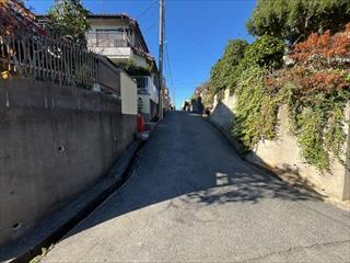南西側前面道路