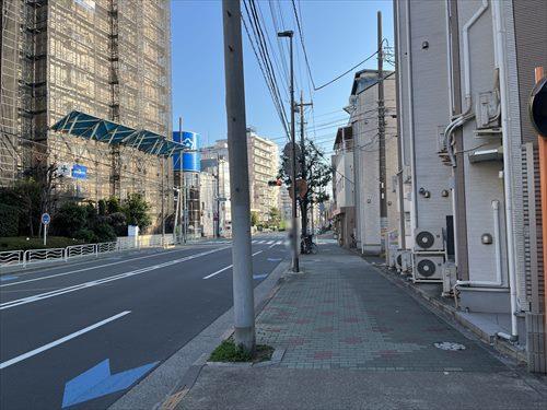 北東側道路2(2026年2月撮影) 北東側道路2(2026年2月撮影)