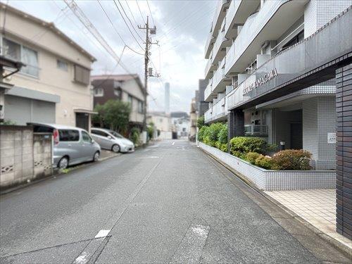 前面道路（2026年6月撮影）