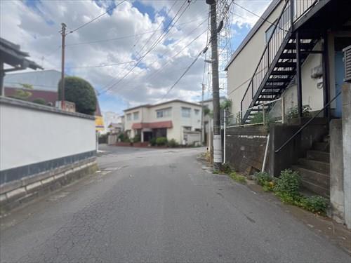 前面道路①(2026年5月撮影) 前面道路①(2026年5月撮影)