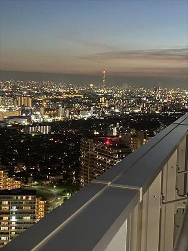 南西側バルコニーからの眺望