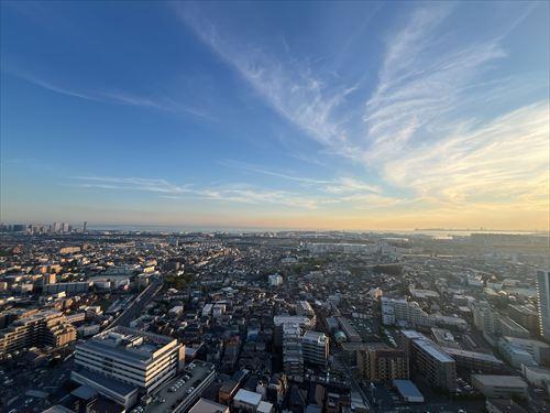南西側バルコニーからの眺望