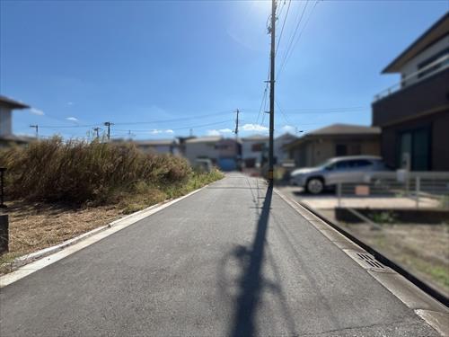 前面道路（2026年10月撮影）