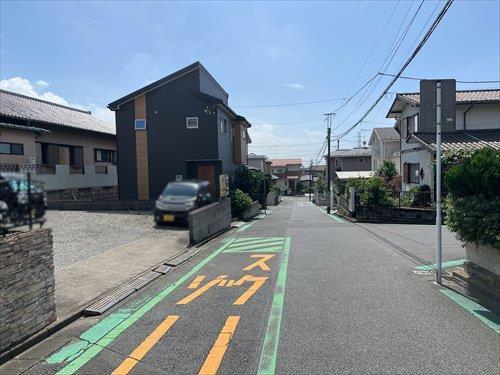 前面道路（2026年9月撮影）
