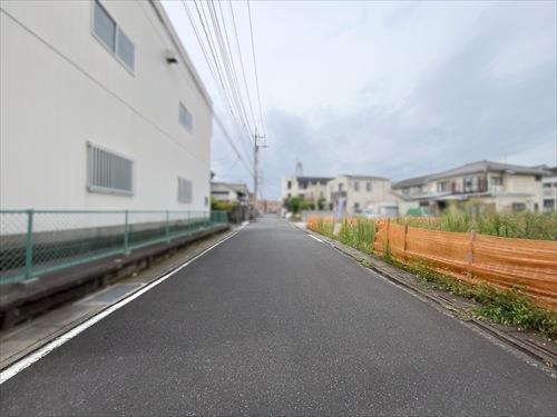 前面道路(2026年8月撮影) 前面道路(2026年8月撮影)