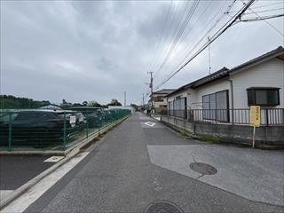 前面道路（2026年9月撮影）