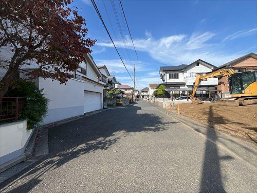 前面道路（2026年10月撮影）