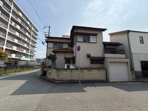 西側前面道路を含む現地写真