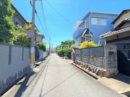 前面道路④