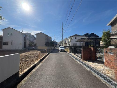 前面道路写真(1号地含む) 前面道路写真(1号地含む)