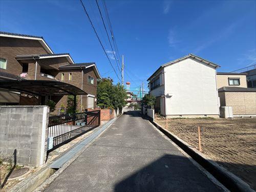 前面道路写真(1号地含む) 前面道路写真(1号地含む)