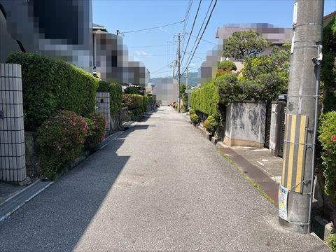 前面道路