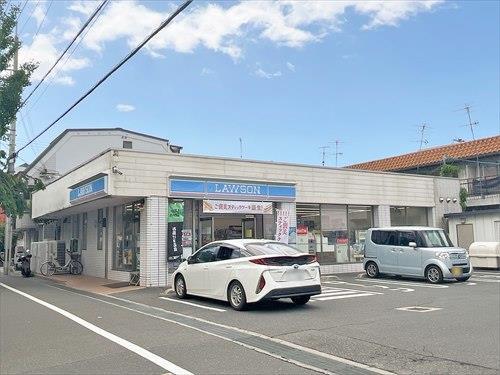 ローソン新稲店　630ｍ