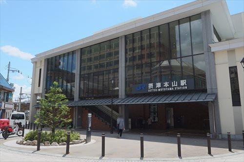 東海道本線　摂津本山駅　1440ｍ