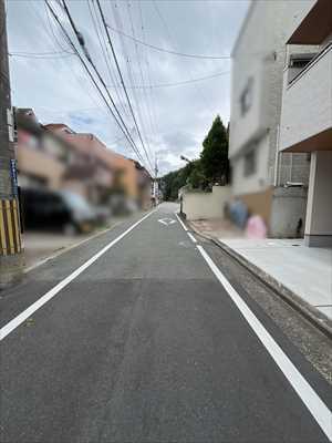 前面道路