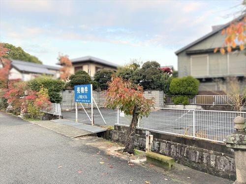 前面道路（2025年11月撮影）