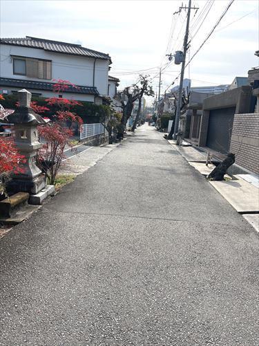 前面道路②