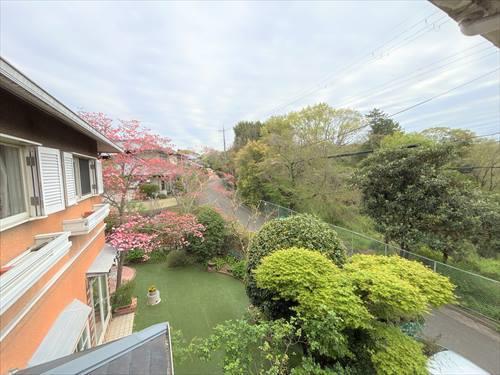 2階バルコニーからの眺望