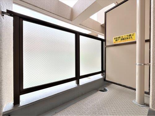 バルコニー北側