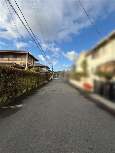 前面道路　南東側より