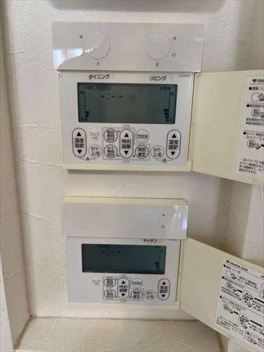 床暖房リモコン