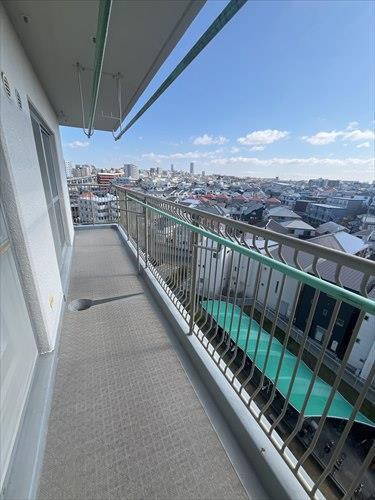 南東側バルコニー