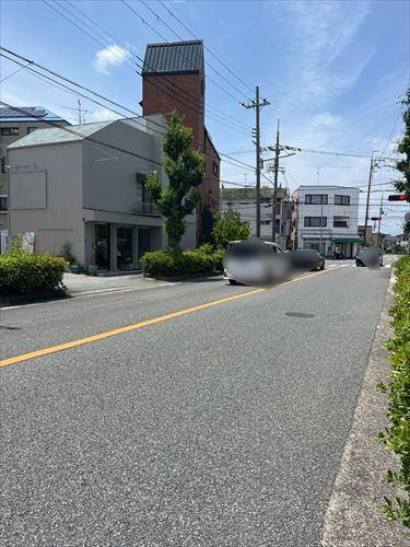 北側道路