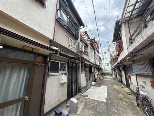 前面通路含む現地写真