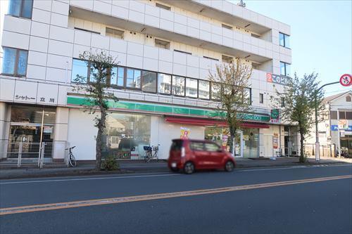 ローソンストア100立川南通店580m