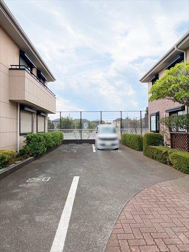 C号棟D号棟間の駐車場